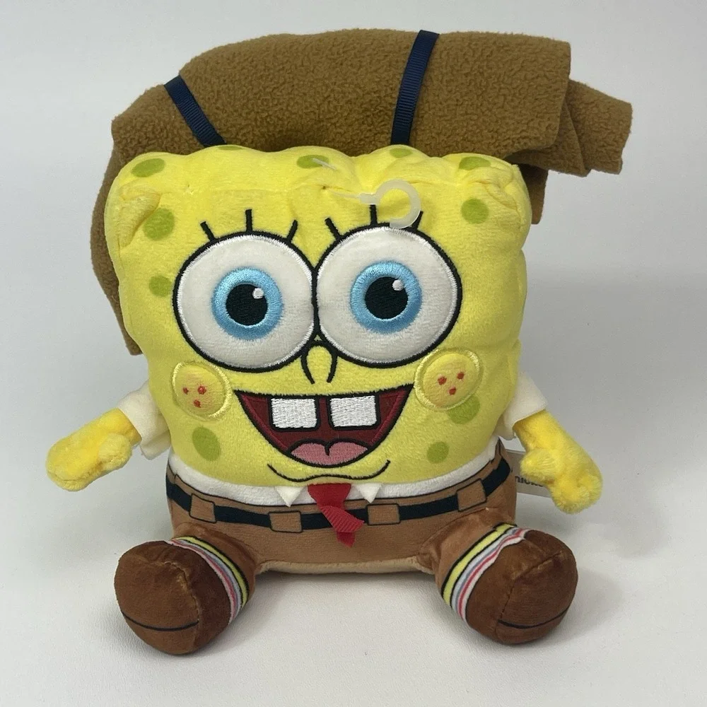 SpongeBob SquarePants Kamp Koral Camper Sponge Plush Stuffed 6